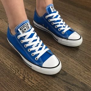Bright Blue Converse Chucks
